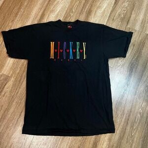 vintage 90s‎ mickey mouse embroidered t shirt